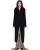 Rick Owens Rick Owens Black Tower LS Lab Coat - 1