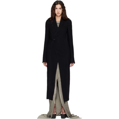 Rick Owens Rick Owens Black Tower LS Lab Coat