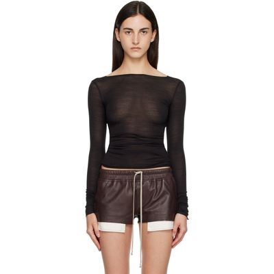 Rick Owens Rick Owens Black Tower LS T-shirt