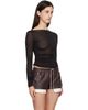 Rick Owens Rick Owens Black Tower LS T-shirt - 2