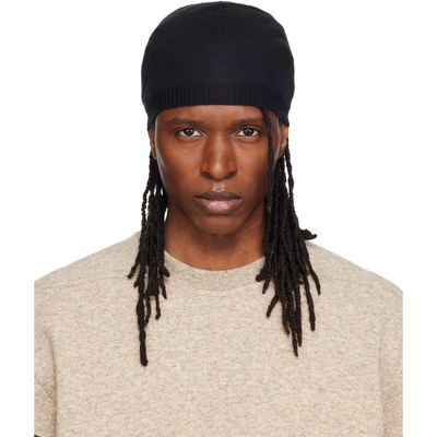 Rick Owens Rick Owens Black Tower Medium Beanie