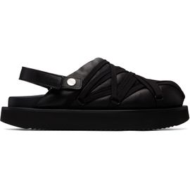 Rick Owens Rick Owens Black Tower Megalace Padded Platform Loafers