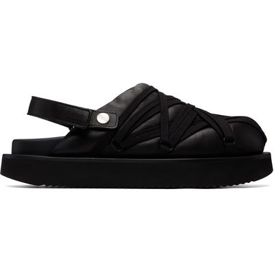 Rick Owens Rick Owens Black Tower Megalace Padded Platform Loafers