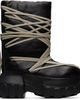 Rick Owens Rick Owens Black Tower Megalace Tractor Boots - 1