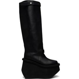 Rick Owens Rick Owens Black Tower Naska Factory Knee Boots