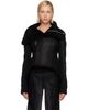 Rick Owens Rick Owens Black Tower Naska Shearling Jacket - 1