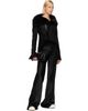 Rick Owens Rick Owens Black Tower Naska Shearling Jacket - 4