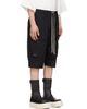 Rick Owens Rick Owens Black Tower Pods Cargo Shorts - 2