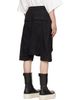 Rick Owens Rick Owens Black Tower Pods Cargo Shorts - 3