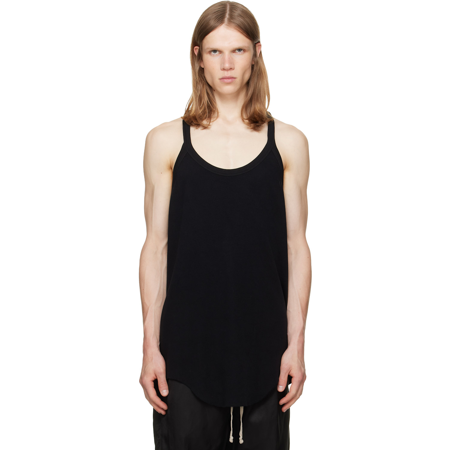 Rick Owens - Black Tower Pony T Tank Top