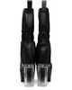 Rick Owens Rick Owens Black Tower Pull-On Cuffed Taquito Boots - 2