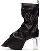 Rick Owens Rick Owens Black Tower Pull-On Cuffed Taquito Boots - 3
