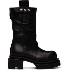 Rick Owens Rick Owens Black Tower Pull On Bogun Boots