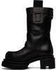 Rick Owens Rick Owens Black Tower Pull On Bogun Boots - 3