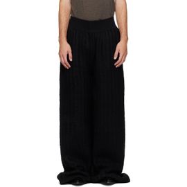 Rick Owens Rick Owens Black Tower Rib Lounge Pants