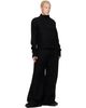 Rick Owens Rick Owens Black Tower Rib Lounge Pants - 4