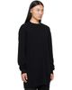 Rick Owens Rick Owens Black Tower Rick S Jumbo LS T-shirt - 2