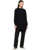 Rick Owens Rick Owens Black Tower Rick S Jumbo LS T-shirt - 4