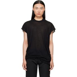 Rick Owens Rick Owens Black Tower Rick S Jumbo S/S T-shirt