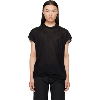 Rick Owens Rick Owens Black Tower Rick S Jumbo S/S T-shirt