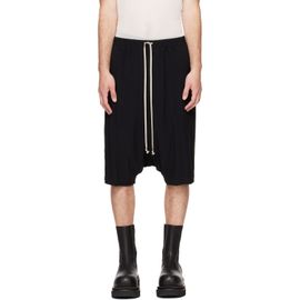 Rick Owens Rick Owens Black Tower Ricks Pods Shorts
