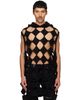 Rick Owens Rick Owens Black Tower Sarutanya Hooded Tank Top - 1