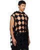 Rick Owens Rick Owens Black Tower Sarutanya Hooded Tank Top - 2