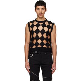 Rick Owens Rick Owens Black Tower Sarutanya Tank Top