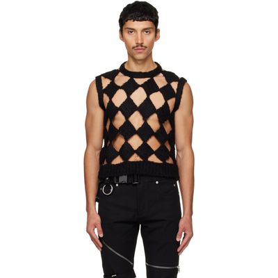 Rick Owens Rick Owens Black Tower Sarutanya Tank Top