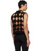 Rick Owens Rick Owens Black Tower Sarutanya Tank Top - 3