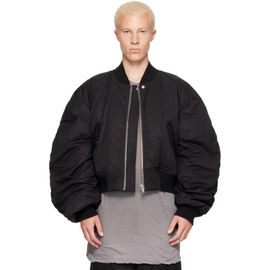Rick Owens Rick Owens Black Tower Secchia Down Flight Jacket