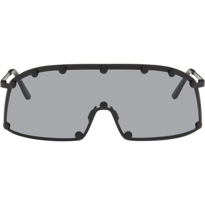 Rick Owens Rick Owens Black Tower Shielding Sunglasses