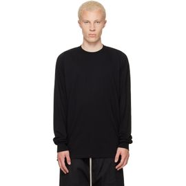 Rick Owens Rick Owens Black Tower Short Crewneck LS T-shirt