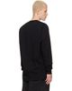 Rick Owens Rick Owens Black Tower Short Crewneck LS T-shirt - 3