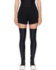 Rick Owens Rick Owens Black Tower Shorts - 1