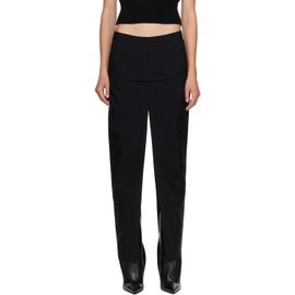 Rick Owens Rick Owens Black Tower Sliced Maxi Skirt