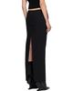 Rick Owens Rick Owens Black Tower Sliced Maxi Skirt - 3
