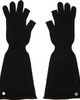 Rick Owens Rick Owens Black Tower Sphinx Gloves - 1