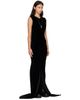 Rick Owens Rick Owens Black Tower Strutter Maxi Dress - 2