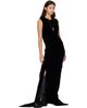 Rick Owens Rick Owens Black Tower Strutter Maxi Dress - 5