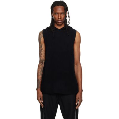 Rick Owens Rick Owens Black Tower Tank Hoodie