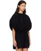 Rick Owens Rick Owens Black Tower Temple Bubble Cropped Sweater - 2
