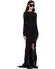 Rick Owens Rick Owens Black Tower Tight Maxi Dress - 2