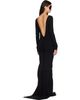 Rick Owens Rick Owens Black Tower Tight Maxi Dress - 3