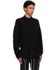 Rick Owens Rick Owens Black Tower Tommy Reversible Sweater - 2