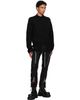 Rick Owens Rick Owens Black Tower Tommy Reversible Sweater - 4