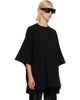 Rick Owens Rick Owens Black Tower Tommy T-shirt - 2