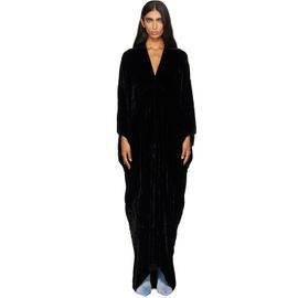 Rick Owens Rick Owens Black Tower Tommykite Maxi Dress