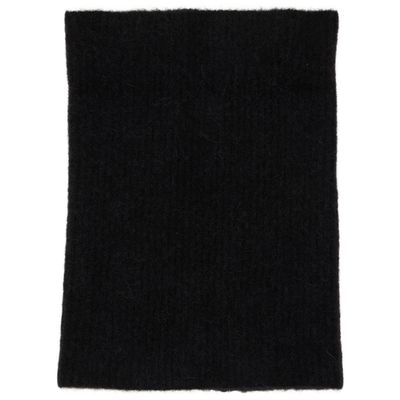 Rick Owens Rick Owens Black Tower Tube Scarf