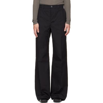 Rick Owens Rick Owens Black Tower Work Trousers